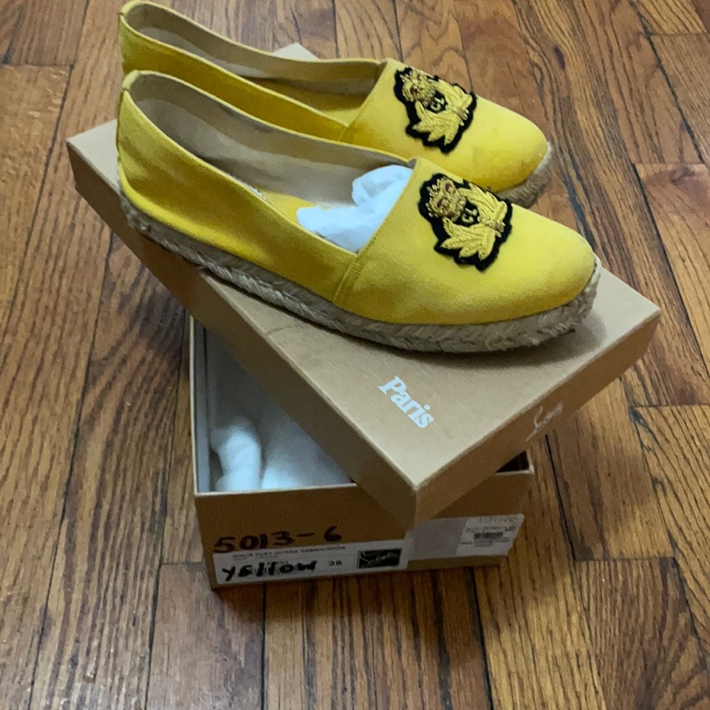 Christian Louboutin espadrilles size 36